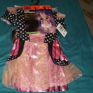Pink Butterfly Halloween Costume